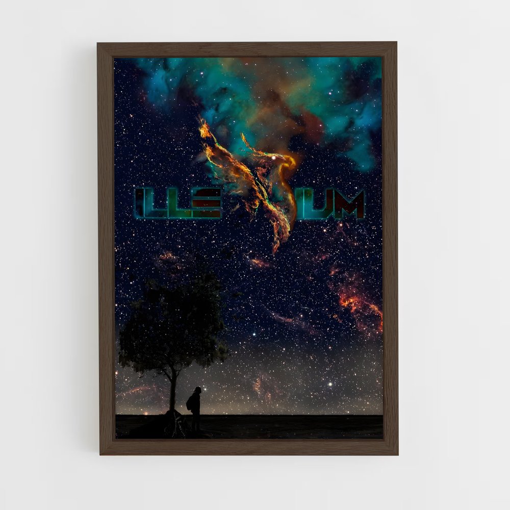 ap-illenium-1 cadre Bois foncé