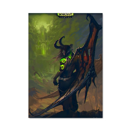 Poster Illidan le Dragon de Guerre