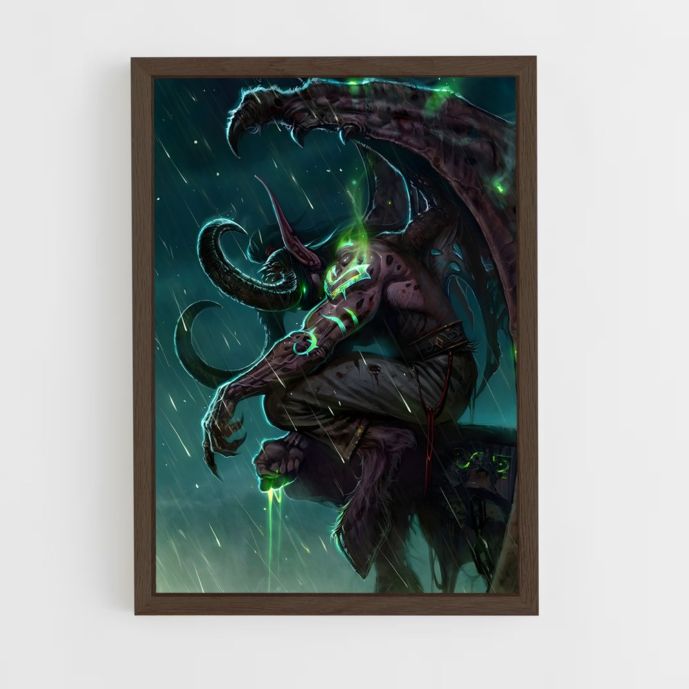 ap-illidan-6 cadre Bois foncé