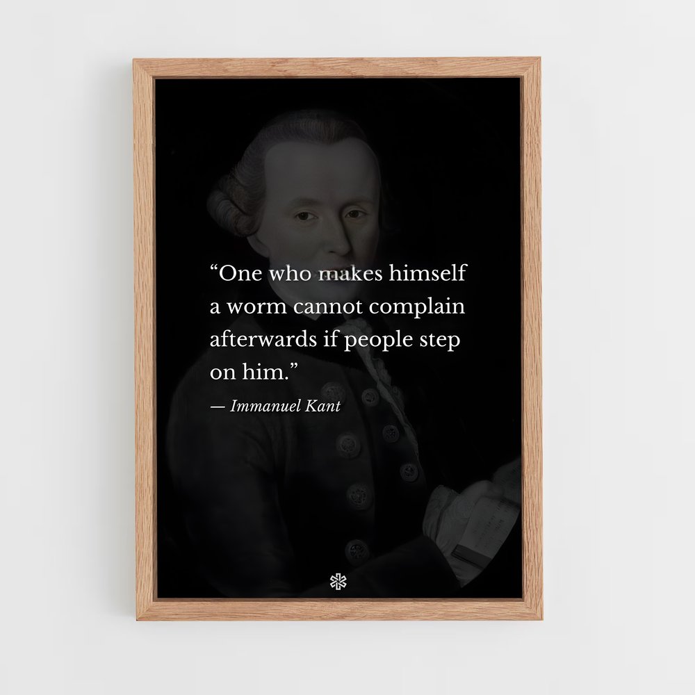 ap-immanuel kant-1 cadre Bois clair