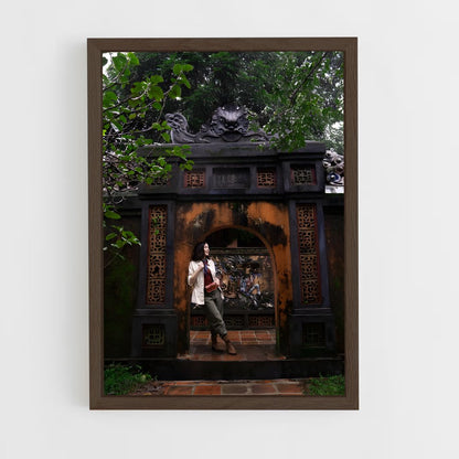 ap-imperial city hue-4 cadre Bois foncé