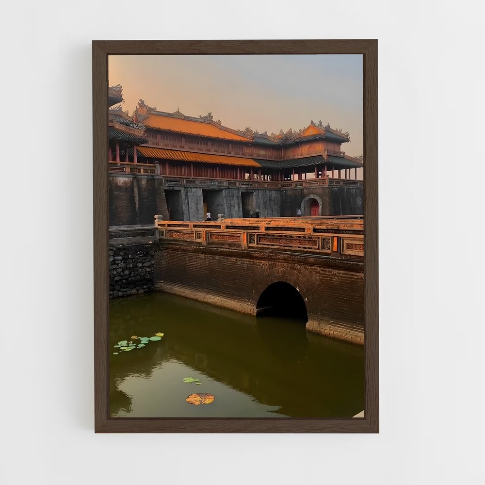 ap-imperial city hue-5 cadre Bois foncé