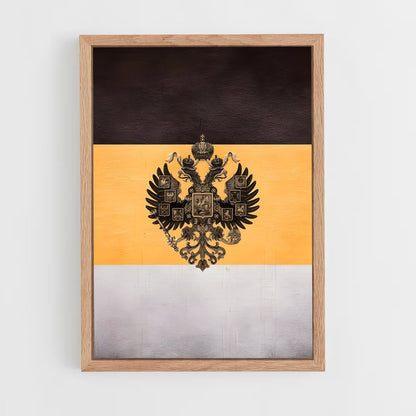 ap-imperial russia flag-4 cadre Bois clair