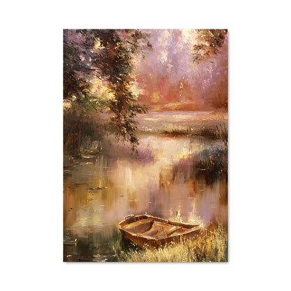 Poster Reflets sur le Lac