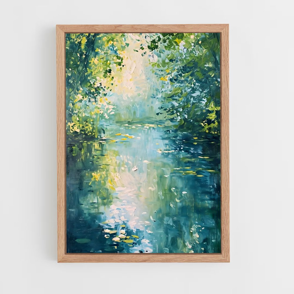 ap-impressionism-2 cadre Bois clair