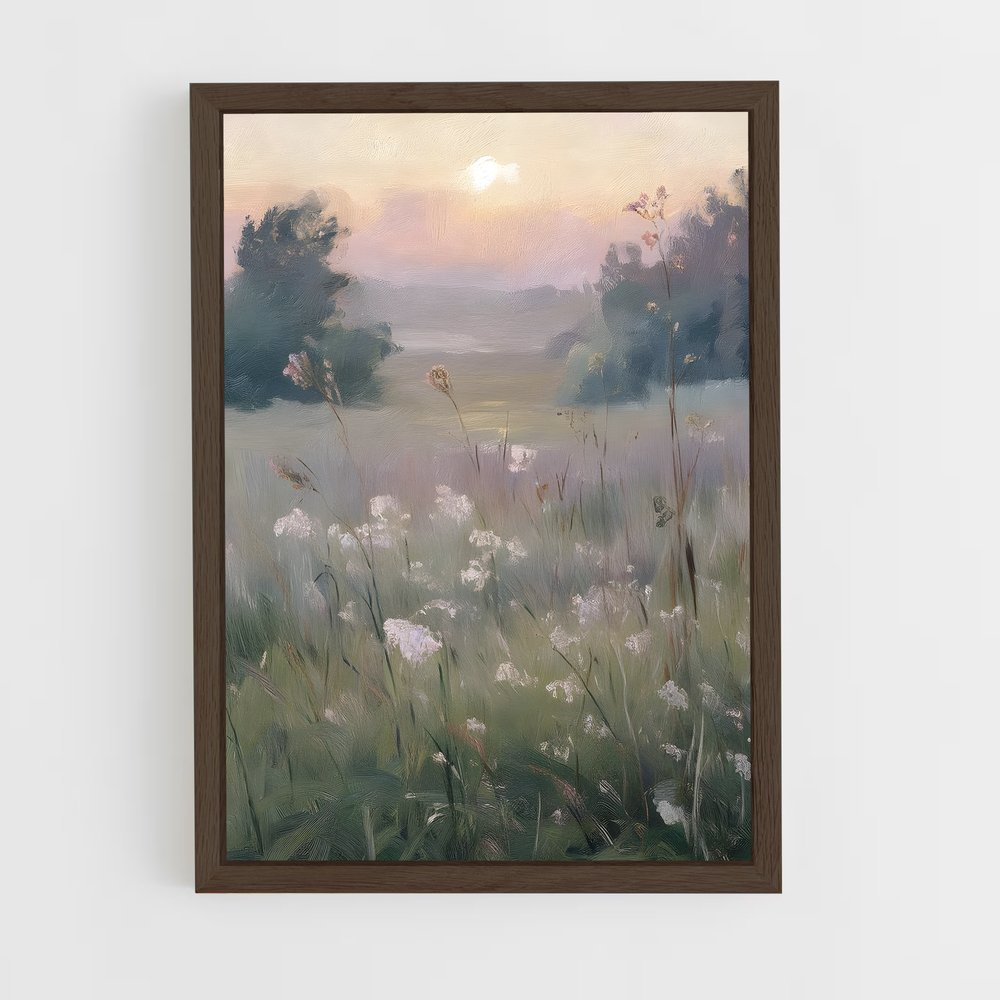 ap-impressionism-4 cadre Bois foncé