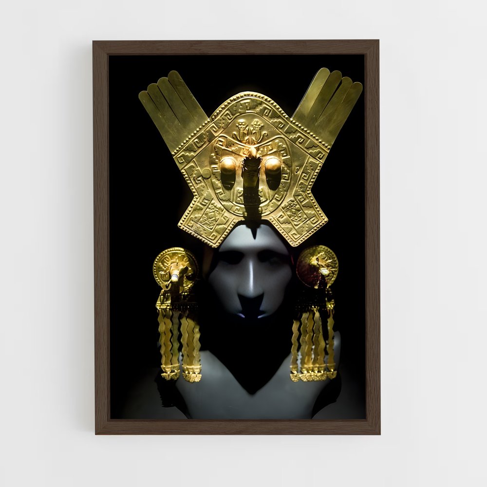 ap-inca gold-1 cadre Bois foncé