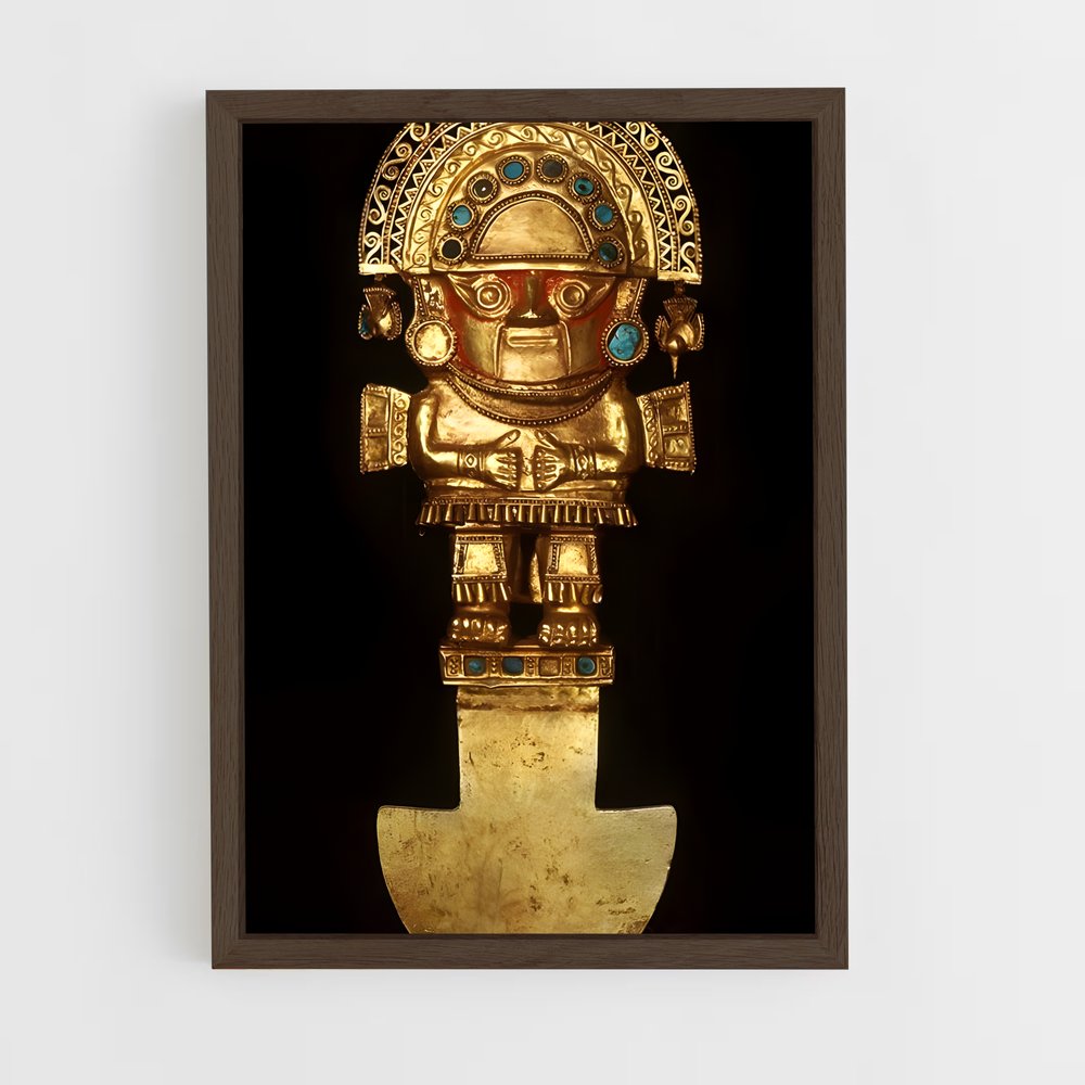 ap-inca gold-2 cadre Bois foncé