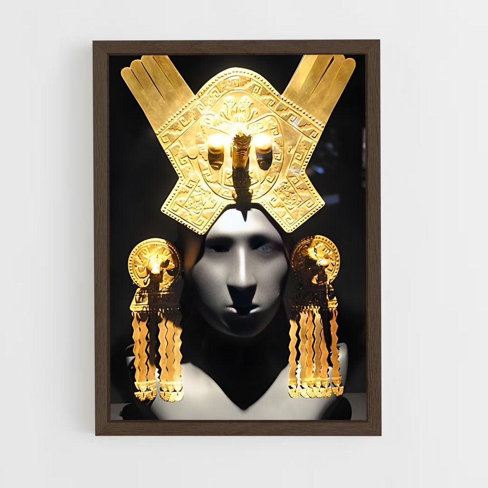 ap-inca gold-5 cadre Bois foncé