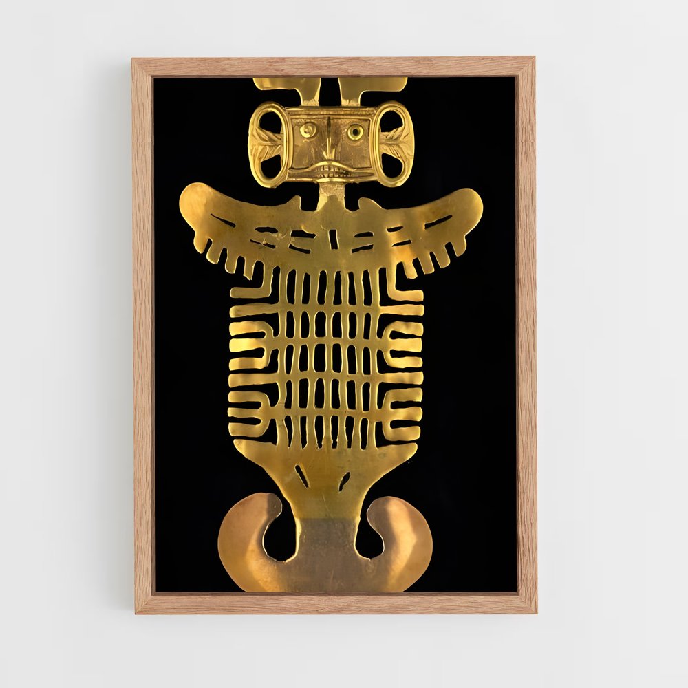 ap-inca gold-6 cadre Bois clair