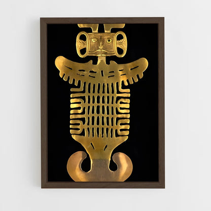 ap-inca gold-6 cadre Bois foncé
