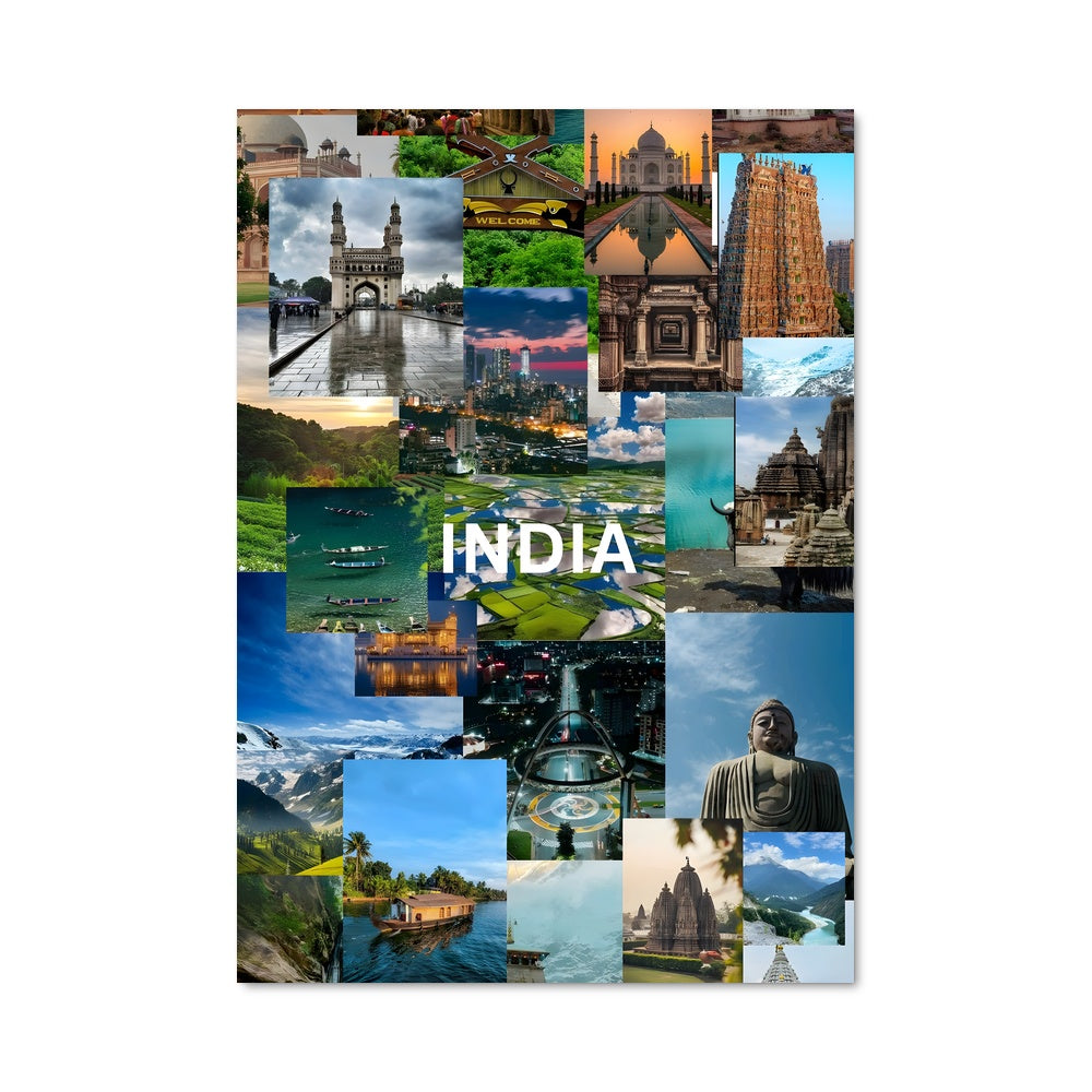 Colors of India Poster – Aesthetic Posters