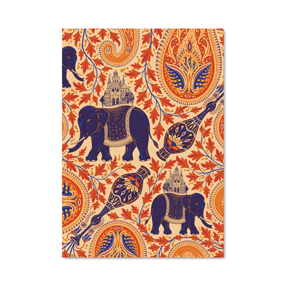 Poster Éléphants de la Jungle