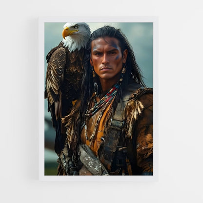 ap-indian chief-1 cadre Blanc
