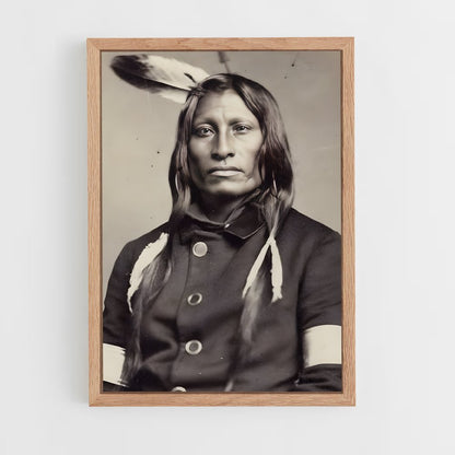 ap-indian chief-10 cadre Bois clair