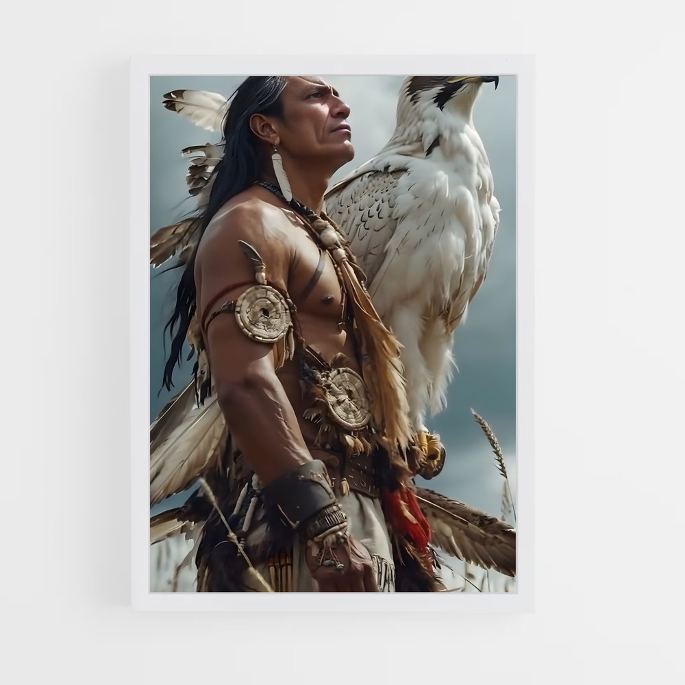 ap-indian chief-2 cadre Blanc