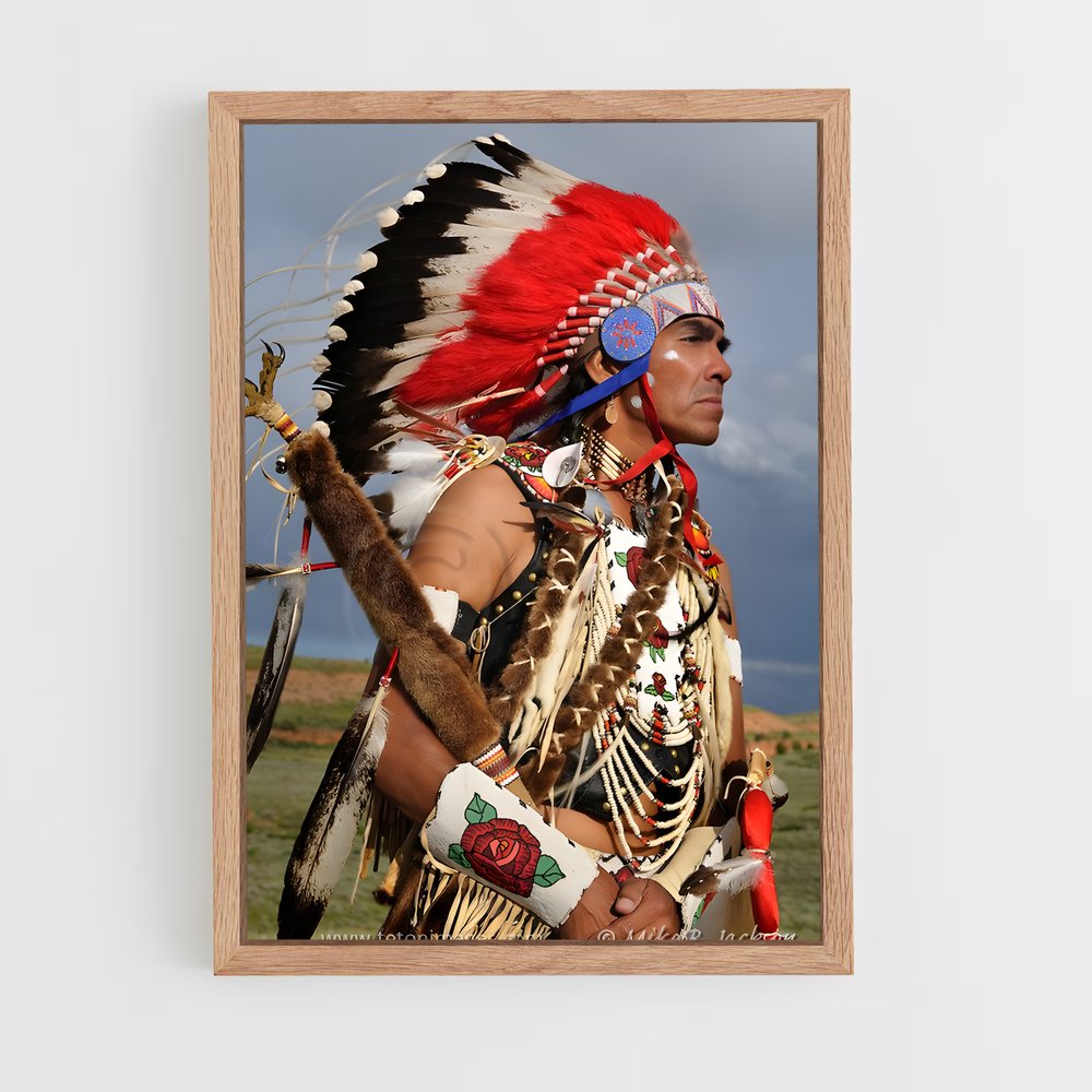 ap-indian chief-3 cadre Bois clair