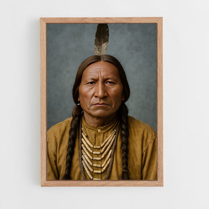 ap-indian chief-7 cadre Bois clair