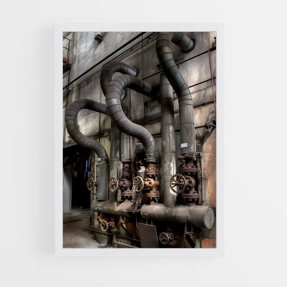 ap-industrial architecture-1 cadre Blanc