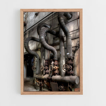 ap-industrial architecture-1 cadre Bois clair
