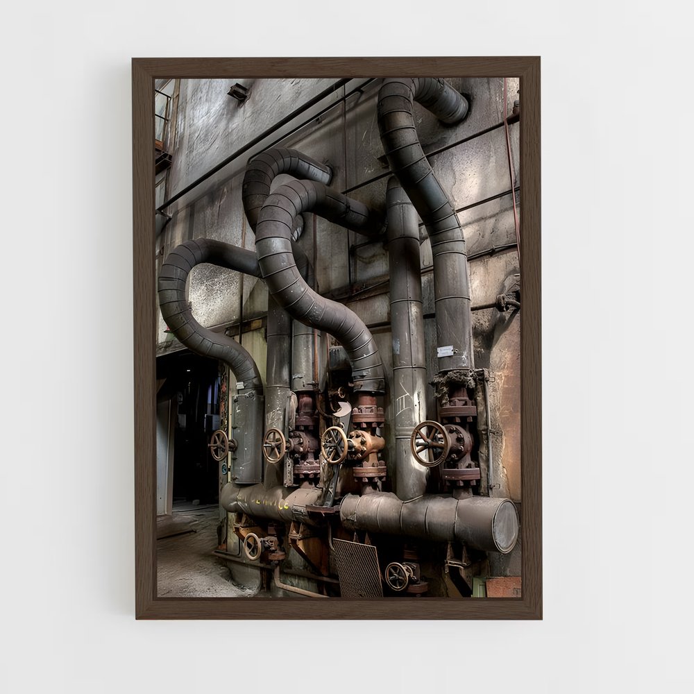 ap-industrial architecture-1 cadre Bois foncé