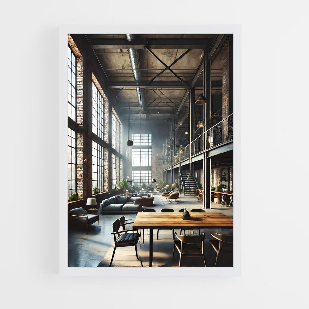 ap-industrial architecture-2 cadre Blanc