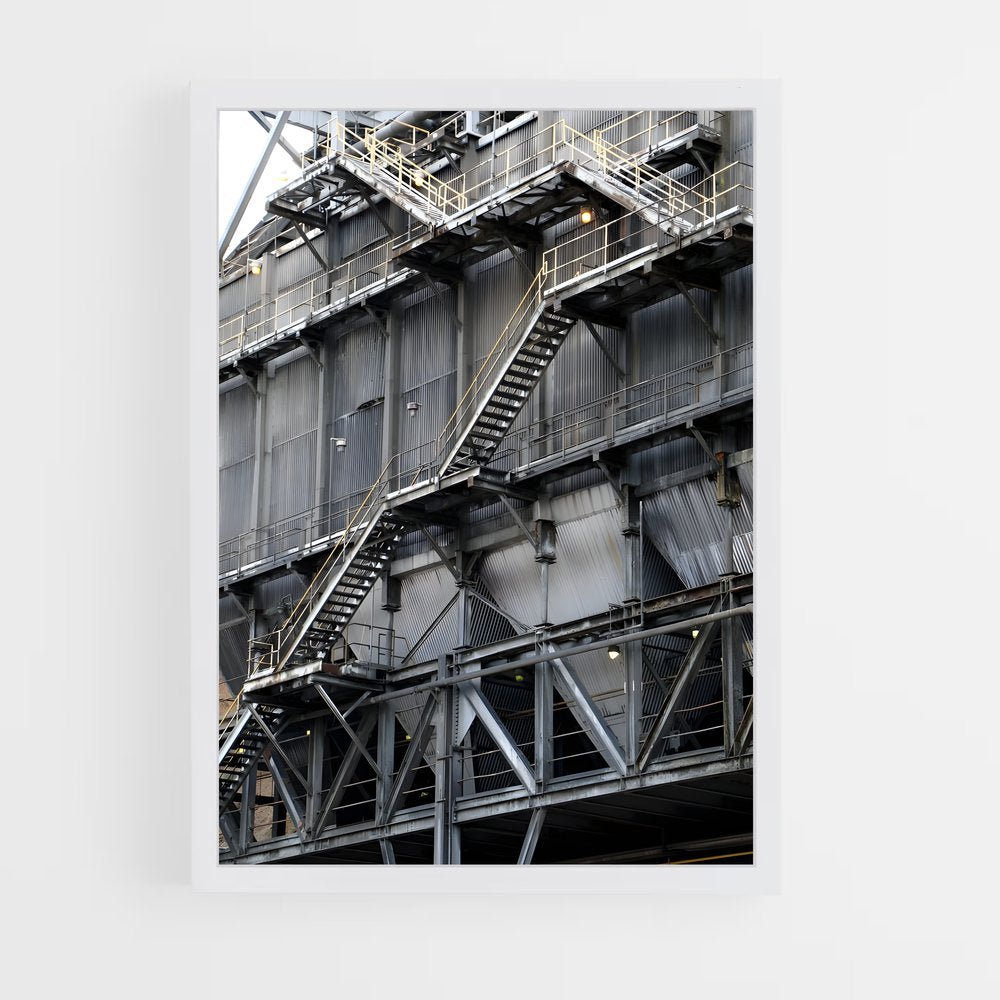 ap-industrial architecture-5 cadre Blanc