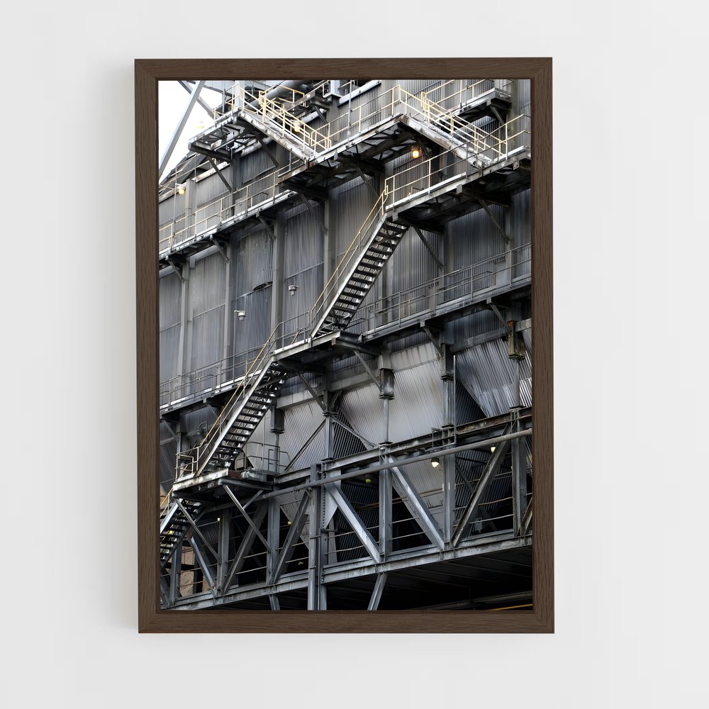 ap-industrial architecture-5 cadre Bois foncé