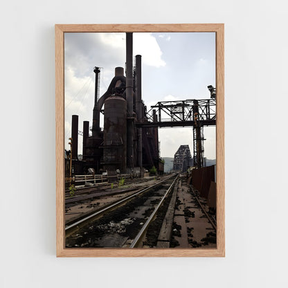ap-industrial architecture-6 cadre Bois clair