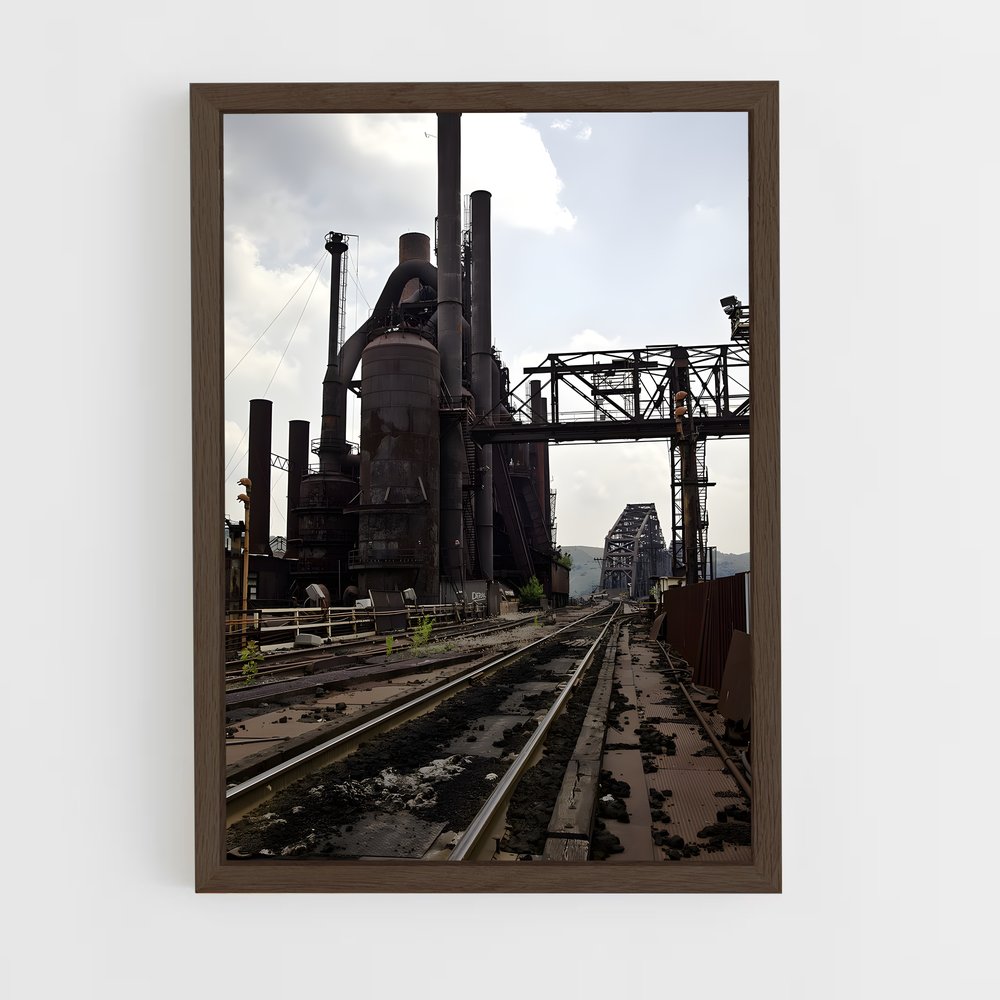 ap-industrial architecture-6 cadre Bois foncé