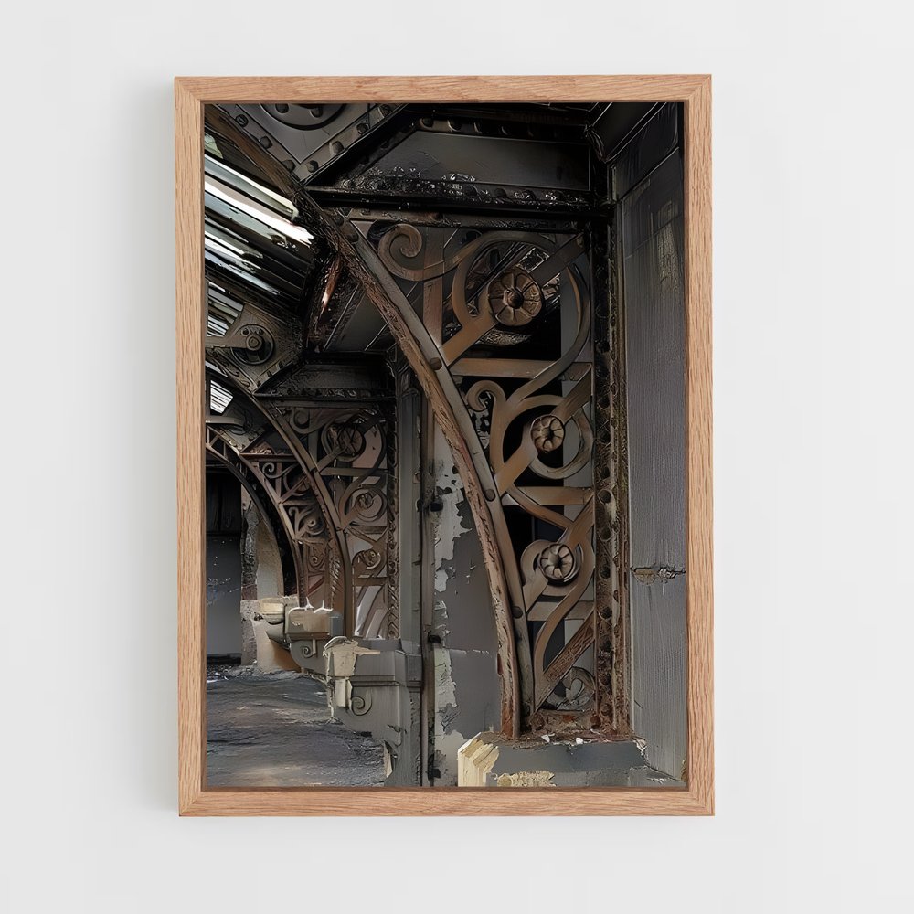 ap-industrial society-6 cadre Bois clair