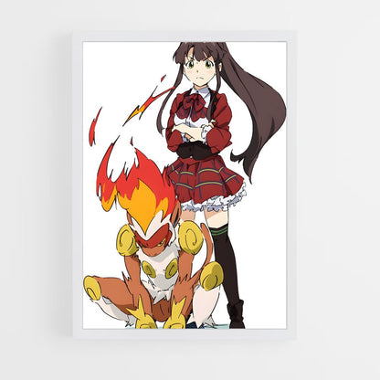 ap-infernape-1 cadre Blanc