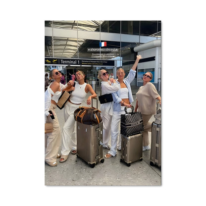Poster Voyage entre Amies