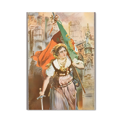 Poster Drapeau de Liberté