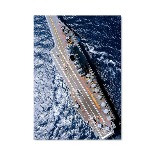 Poster Porte-Avions F-35