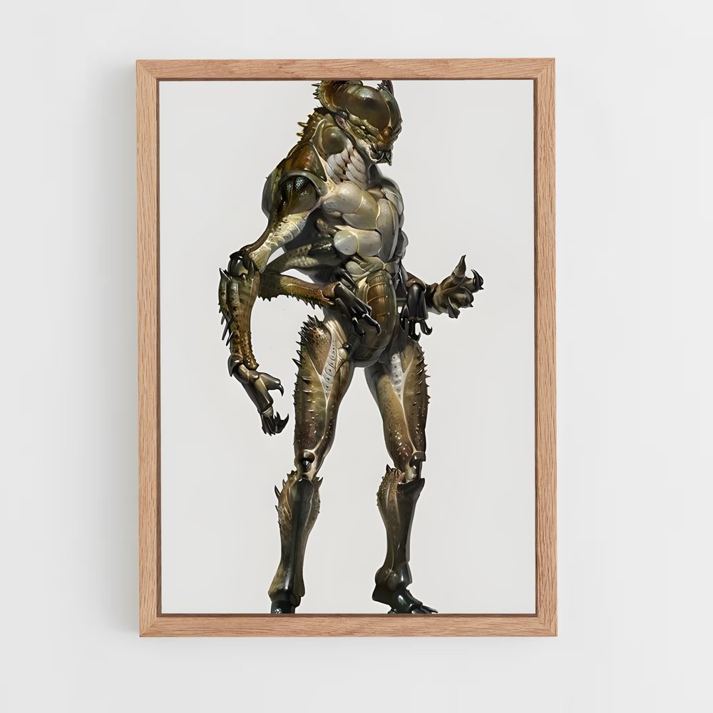 ap-insectoid alien-3 cadre Bois clair
