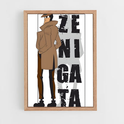 ap-inspector zenigata-1 cadre Bois clair