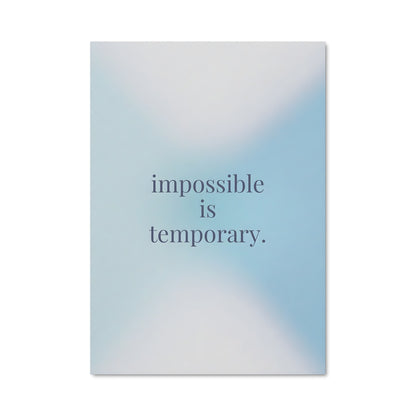 Poster L'Impossibilité