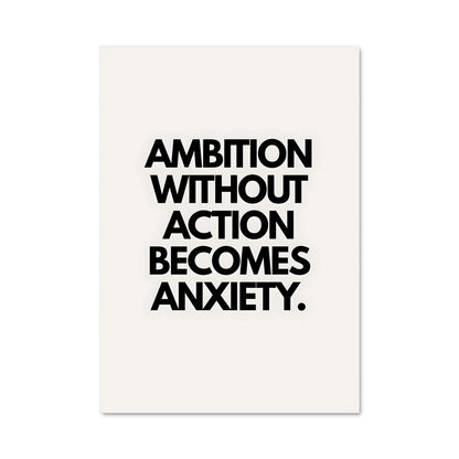 Poster Ambition et Action