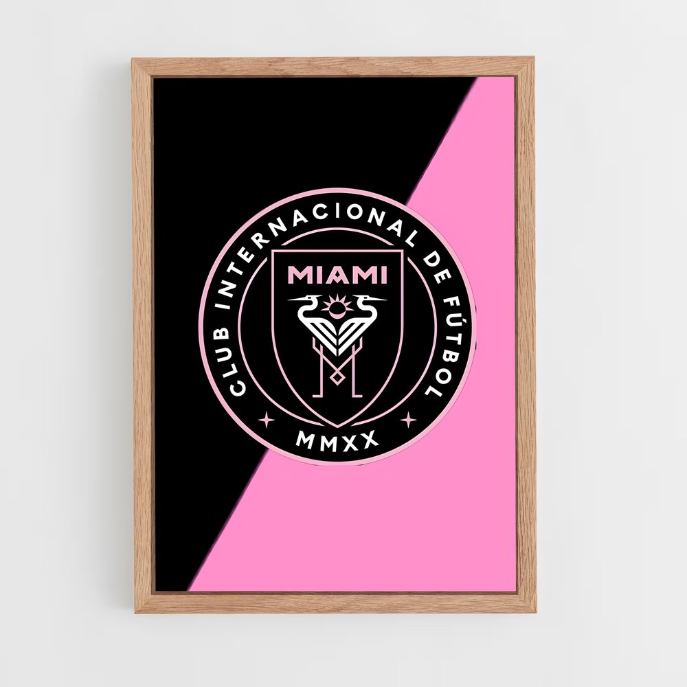 ap-inter miami cf-12 cadre Bois clair