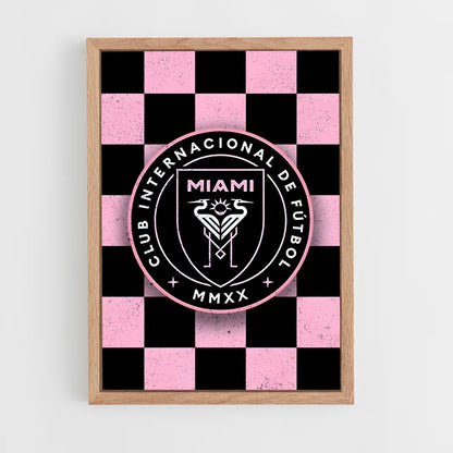ap-inter miami cf-4 cadre Bois clair