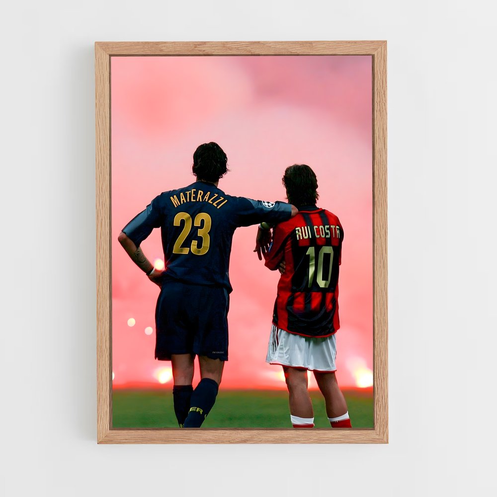 ap-inter milan-10 cadre Bois clair