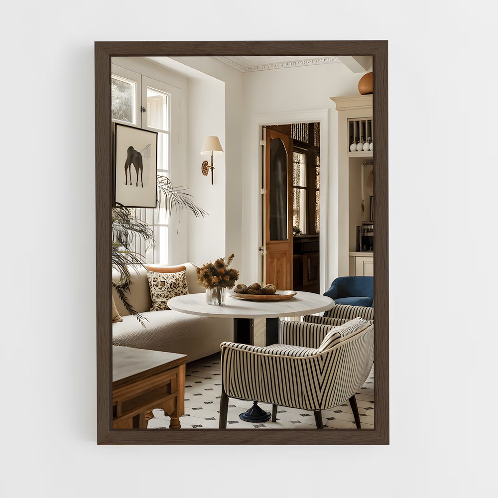 ap-interior design-10 cadre Bois foncé