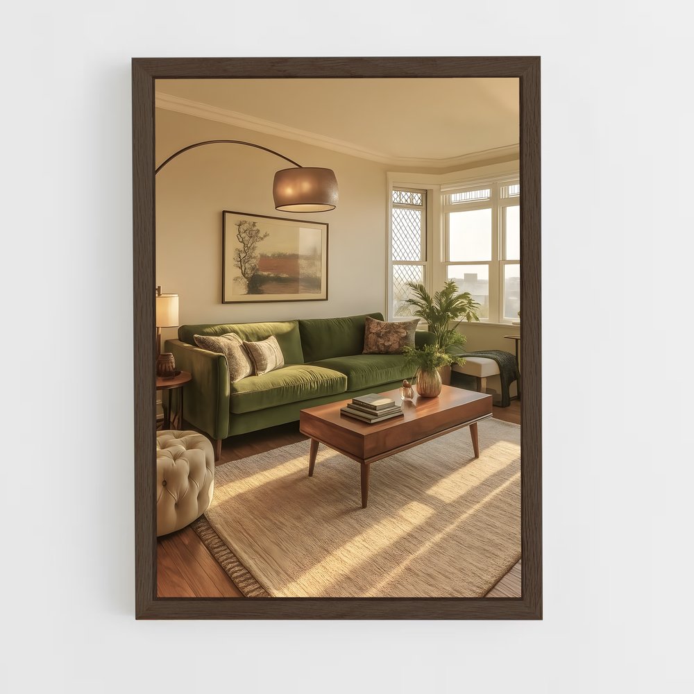 ap-interior design-11 cadre Bois foncé