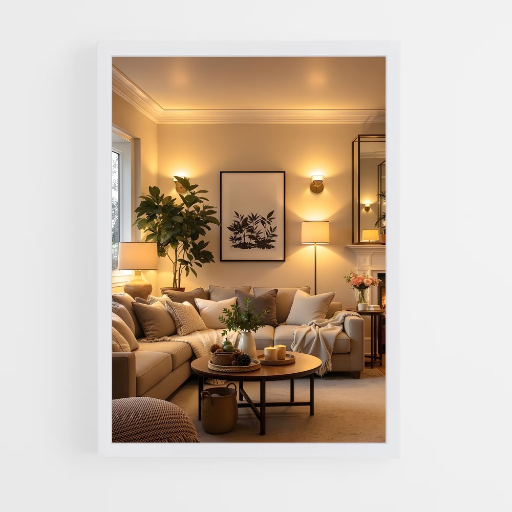 ap-interior design-12 cadre Blanc