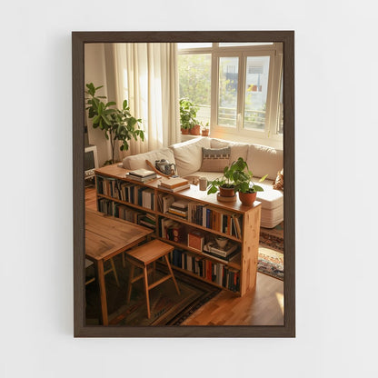 ap-interior design-14 cadre Bois foncé