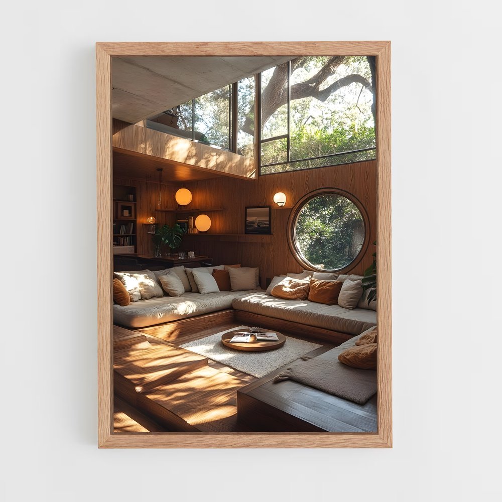 ap-interior designer-6 cadre Bois clair