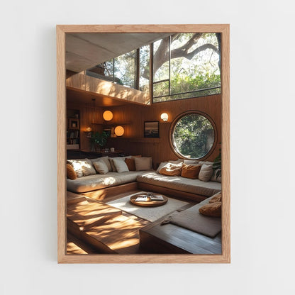 ap-interior designer-6 cadre Bois clair