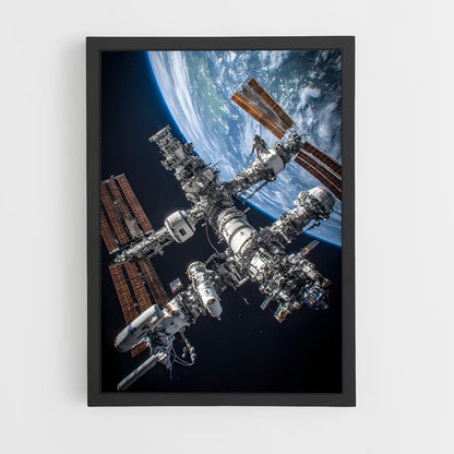 ap-international space station iss-1 cadre Noir