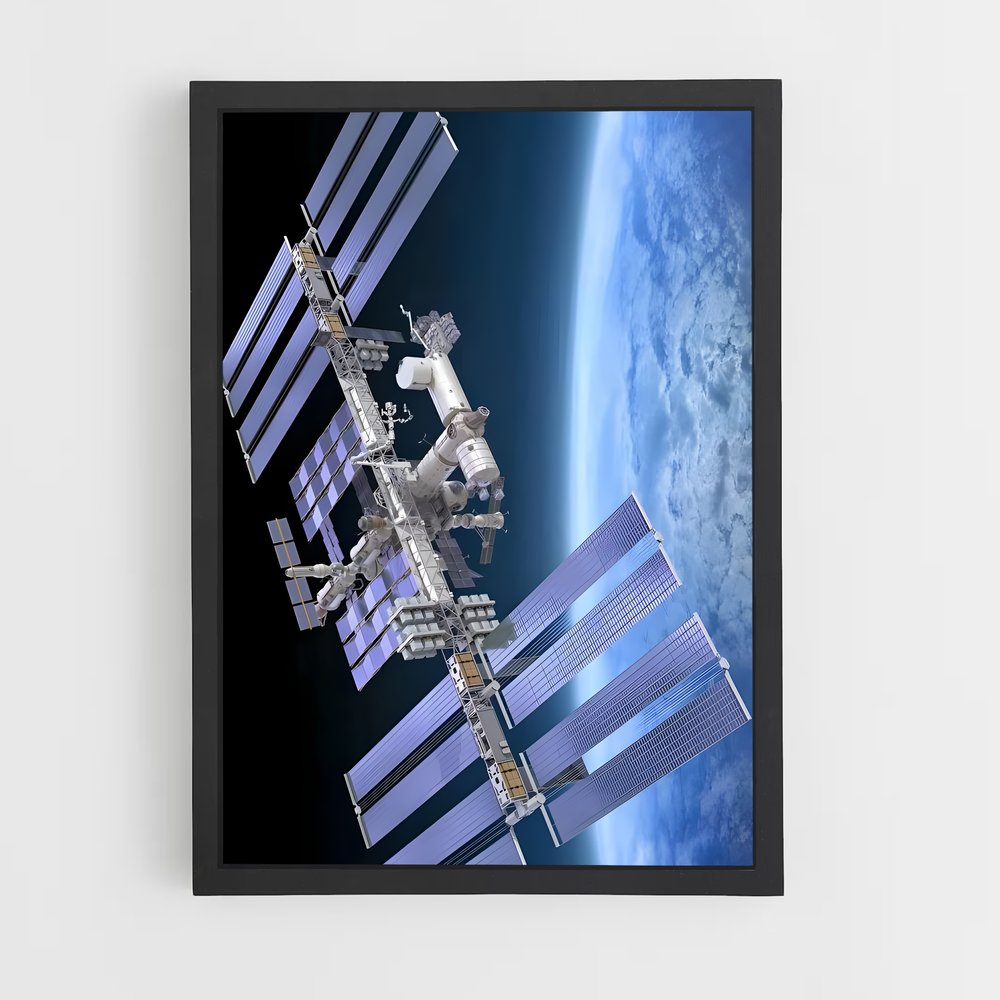 ap-international space station iss-3 cadre Noir